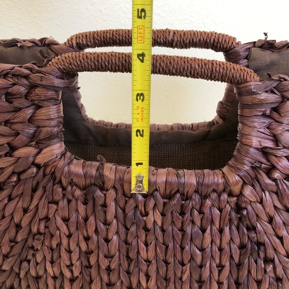 Basket Bag - Brown - Picture 5 of 8